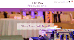 Desktop Screenshot of jukeboxproductions.net